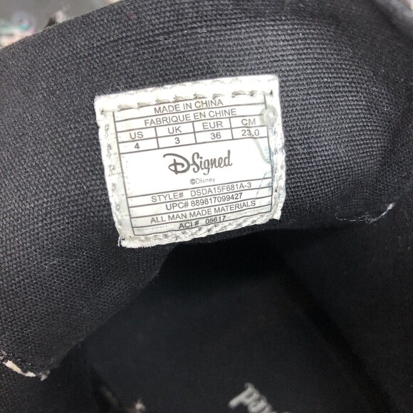 Disney D-Signed Descendants Sz 4 High Top Crown Pleaser 6 Eye Boots Girls - Picture 5 of 12